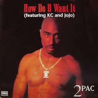 Single cover of How Do U Want It (1996)